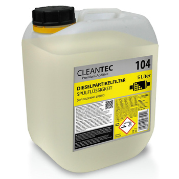 CleanTEC - Płyn do płukania DPF 104 - 5 L