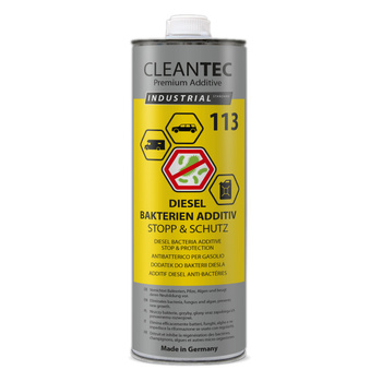 CleanTEC - Dodatek antybakteryjny do paliwa Diesel 113 - 1000 ml