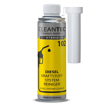 CleanTEC - Środek do czyszczenia układu paliwowego, wtryskiwaczy DIESEL 102 - 375 ml