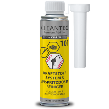 CleanTEC - Środek do czyszczenia układu paliwowego, wtryskiwaczy, usuwa wilgoć BENZYNA 101 - 300 ml